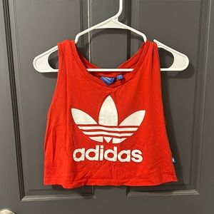 Adidas cropped tank